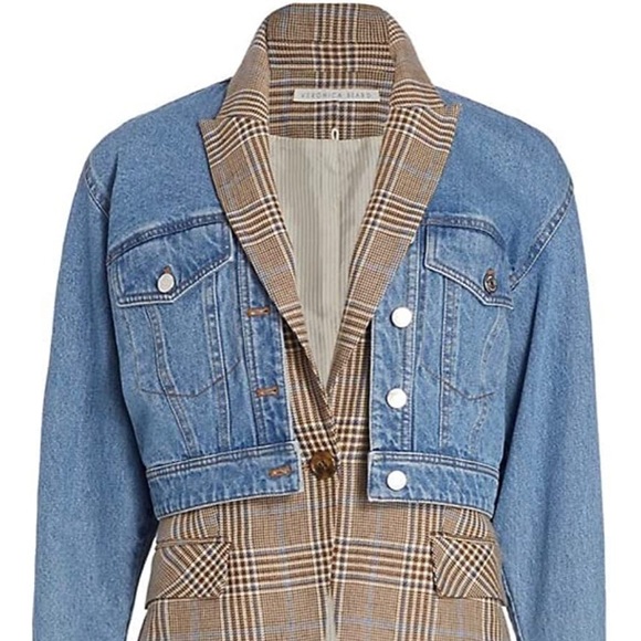 Veronica Beard Jackets & Blazers - Veronica Beard Keaton Combo Dickey Jacket